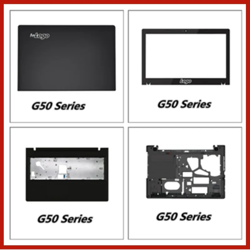 Задняя крышка жк-дисплея для ноутбука Lenovo G50 передняя рамка серия с рамкой