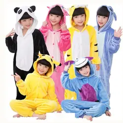 Детские пижамы, одежда для маленьких девочек, комбинезон для мальчиков, детская одежда для сна с рисунками животных, стежка, единорог