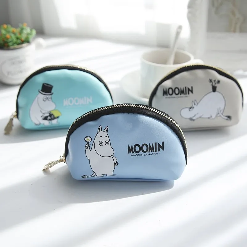 Moomin синий и белый полосатый темно-синий любовь эльф Экологичная сумка модная хозяйственная сумка наплечная наручники Холщовая Сумка