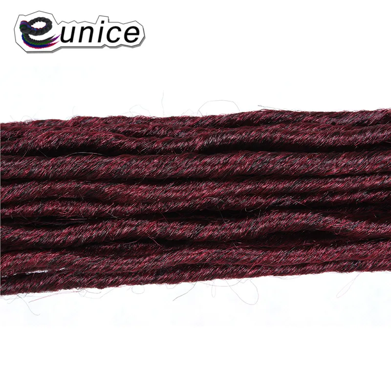 Faux Locs Curly Heat Resistant Synthetic Hair Extensions (136)