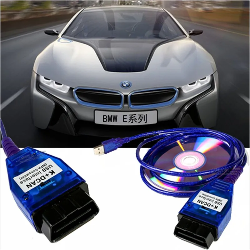 FT232RL чип INPA/Ediabas К+ DCAN USB Интерфейс для bmw OBD Может сканер Диагностический кабель перешли Великобритании INPA DIS SSS NCS кодирования