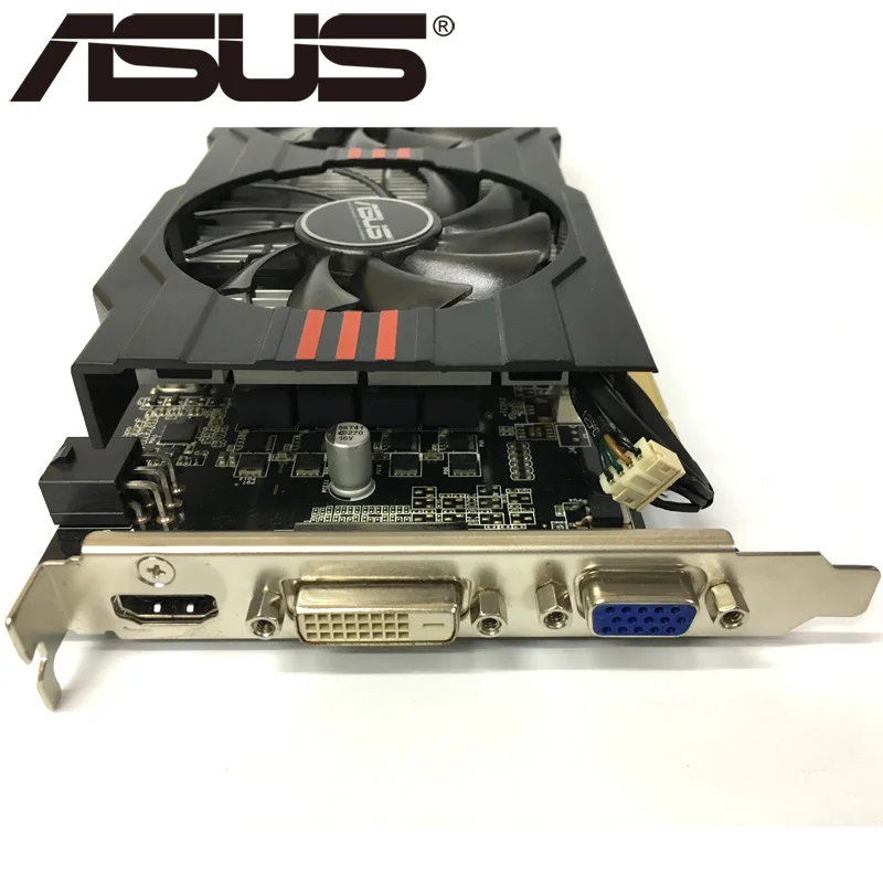 Видеокарта ASUS GTX650 Ti 1 ГБ 128 бит GDDR5 видеокарты для nVIDIA Geforce GTX 650 Ti используются карты VGA прочнее, чем GTX 750 650