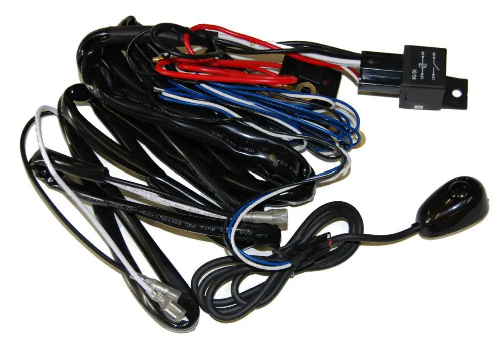 wholesale high quality hid offroad light relay wire harness stand 12v