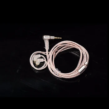 

0.78mm 2 Pin Cable for Weston es5 1964 w4r um3x es3 Earphone Headset Replacement Cables 3.5mm 2.5mm Silver Plated Copper Wire