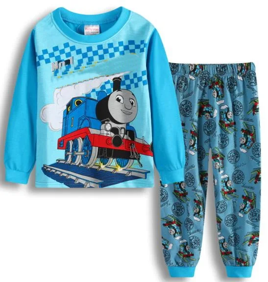 

New Children Pajamas Set Baby Girl Boys Cartoon Casual Pijamas Kids Home Clothing set Pyjamas Sleepwear Infantil Nightgown