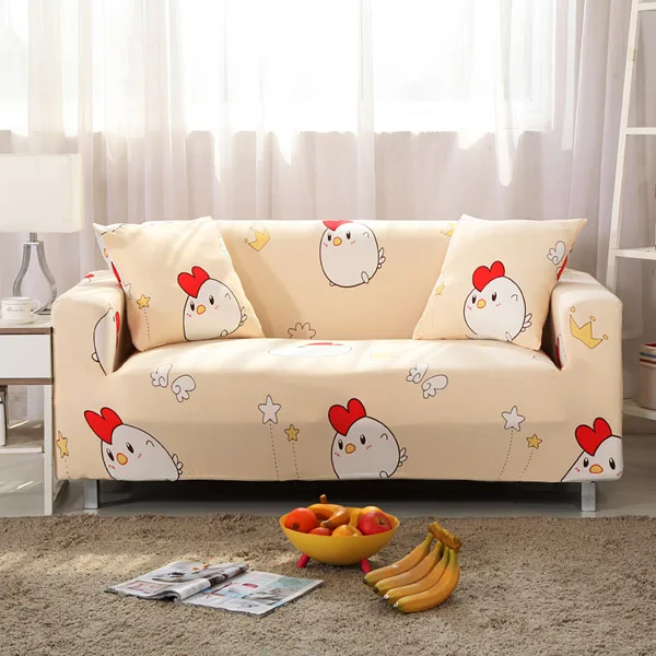 Современная мебель, декоративный защитный чехол для дивана с геометрическим цветочным принтом, съемный эластичный Эластичный чехол для дивана - Цвет: 6