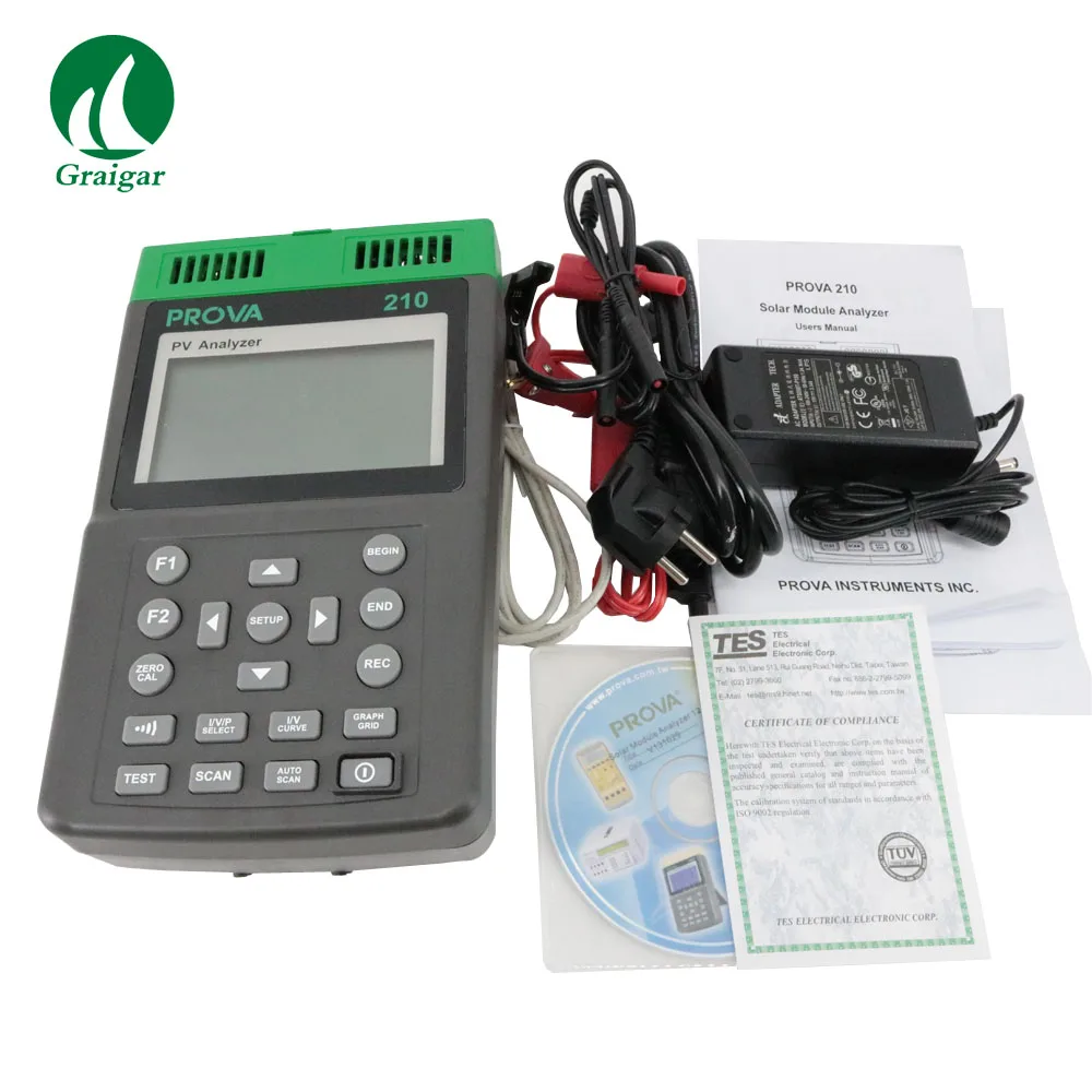

New TES Original PROVA-210 Solar Module Analyzer PROVA210 by Fast Shipping