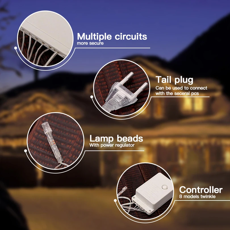 Christmas-Outdoor-String-Lights-Garland-5M-10M-20M-30M-50M-100M-Waterproof-LED-Fairy-Light-for