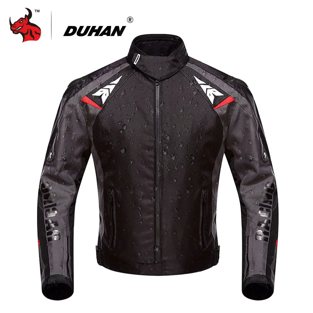 

DUHAN Motorcycle Jacket Waterproof Moto Motocross Jacket Motorcycle Full Body Protective Gear Armor Autumn Winter Moto Clothing