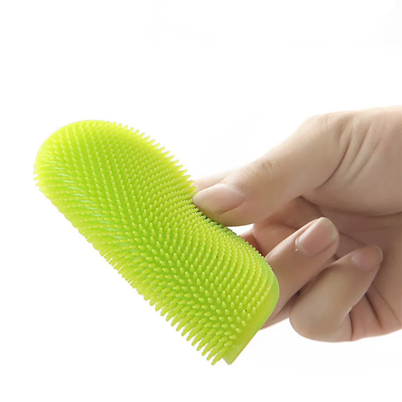 Kitchen Silicone Sponge Washing-up Brush Cleaning Dish Sponges Cooking Silicone Sponge For Washing Dishes  (8)