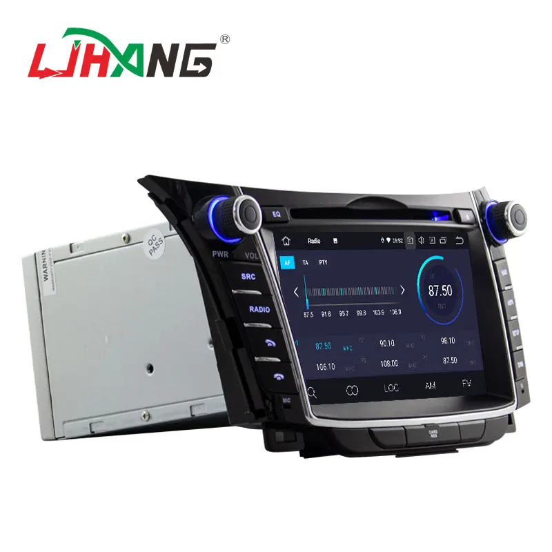 Clearance LJHANG 2 Din Android 9.0 Car DVD Player For HYUNDAI i30 Elantra GT 2012-2016 GPS Navi WIFI Multimedia Auto Radio Headunit Stereo 2