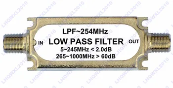 

CATV Low pass Filter F type connector LPF ~254MHZ 75ohm