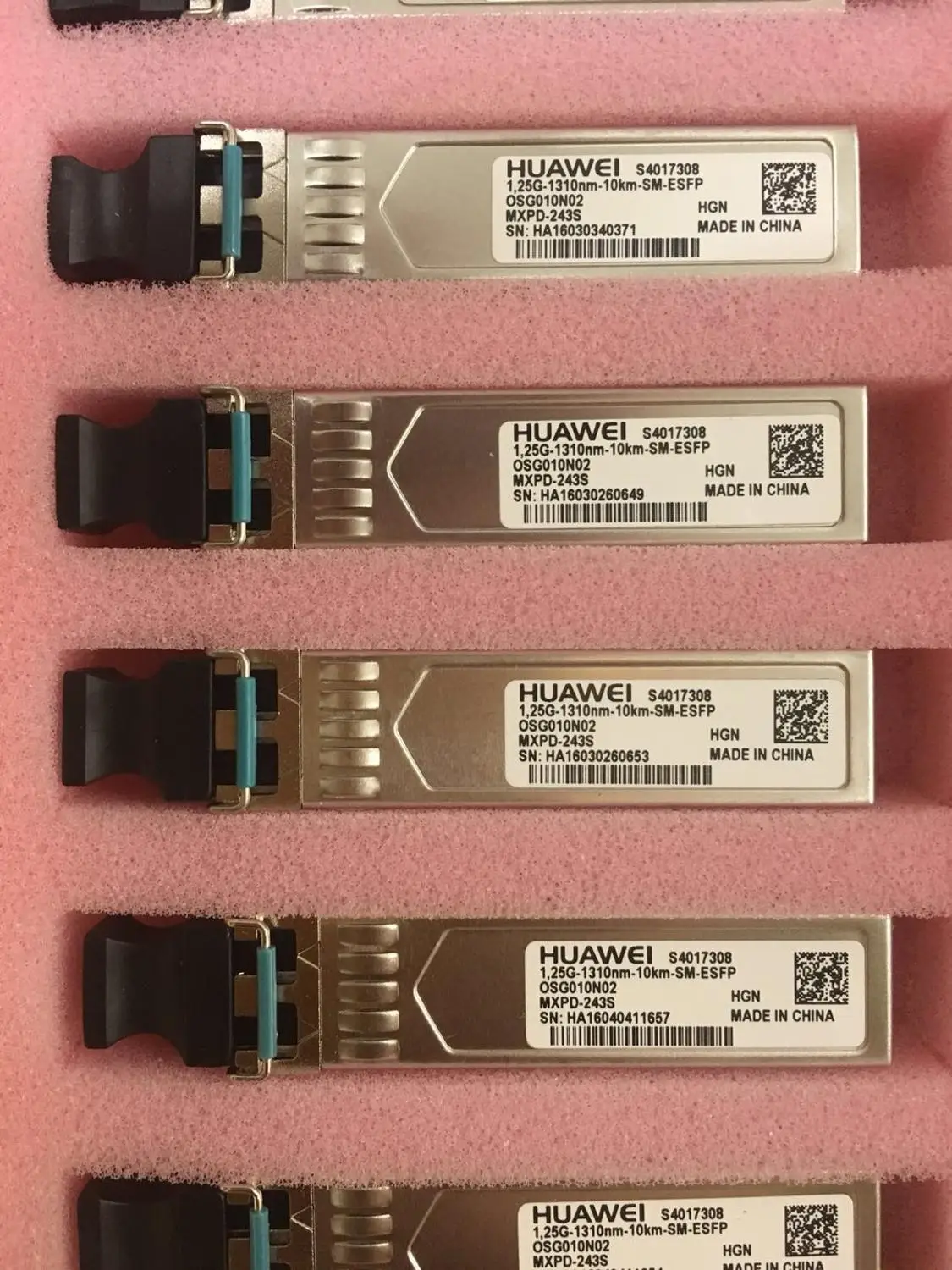 SFP-1.25G-1310NM-10KM-ESFP Gigabit single mode dual fiber module