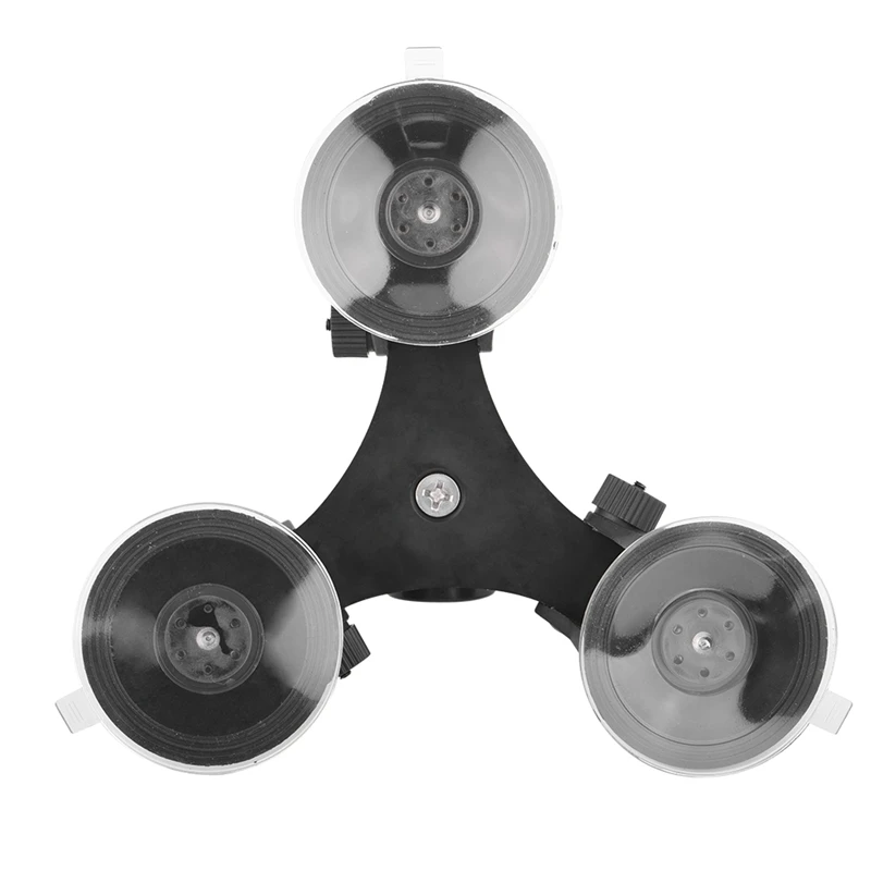 

FFYY-Low Angle Removable Suction Cup Tripod Mount 3X Suckers Fixation For Car For-Dji Osmo Action