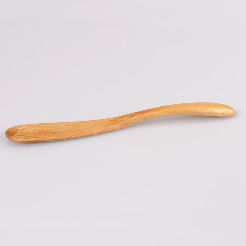 4 шт. деревянные столовые приборы масло нож для теста масло соус маска нож Dip инструмент