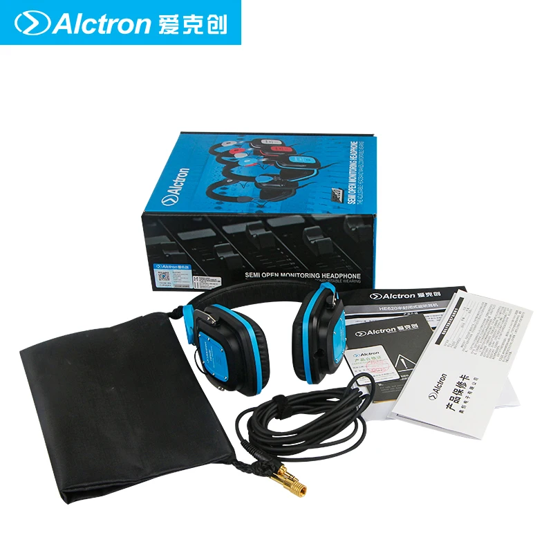 Полуоткрытые наушники Alctron HE620 для мониторинга регулируемая повязка на голову