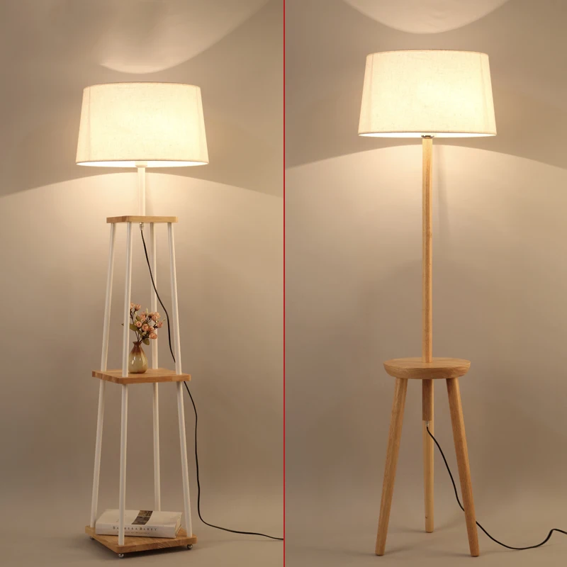 

Nordic Wood Floor Lamp Led E27 Living Room Bedroom Kitchen Fixtures Placing Items Floor Lights Luminaire Lights Decoration Avize