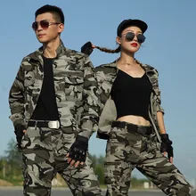 Мужской военный тактический Костюм, камуфляжная одежда для охоты, армейская боевая униформа, одежда для занятий спортом на открытом воздухе, походов, тренировочная одежда из хлопка