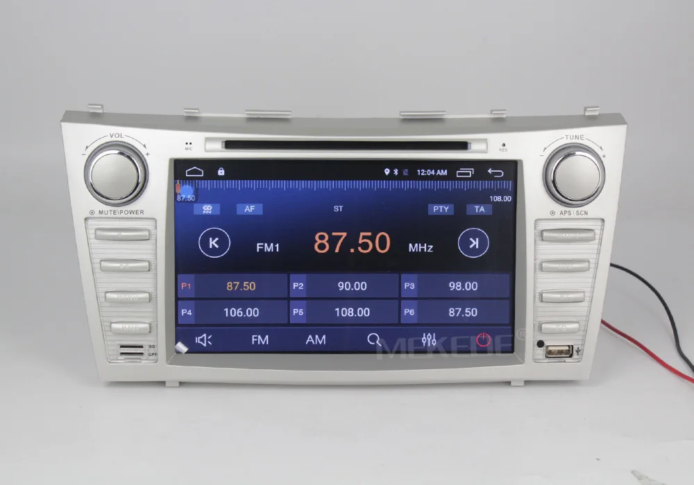 Perfect Free shipping!8inch 2din Android7.1 Car Gps DVD player for Toyota camry 2008-2011 audio vedio support 4G lte wifi BT SWC MIC 22