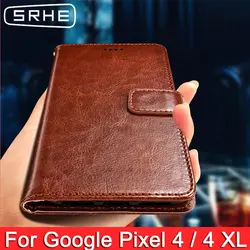 SRHE для Google Pixel 4 XL чехол с крышкой Роскошный кожаный силиконовый кошелек Магнитный кошелек чехол для Google Pixel 4 Pixel4 XL 4XL