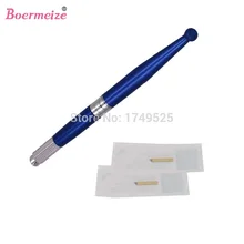 Макияж машина 5 шт Буле цвет ручной татуировки ручка перманентна для губ татуировки и татуаж бровей tebori ручка с 10 шт татуировки lade