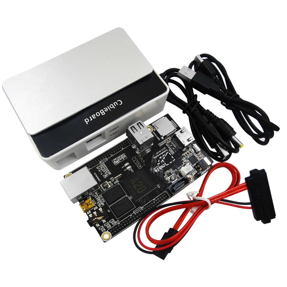 A20 Raspberry Pi Enhance Version Mini PC Cubieboard 1GB ARM Development Board Cortex-A8 Kit module cubieboard 2 a20 raspberry pi like cubieboard a20 dual core 1gb ddr3 mini pc development board hdmi 1080p supported