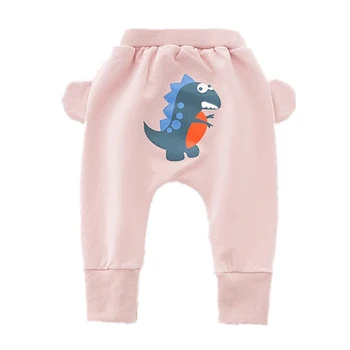 

Cartoon Animal Printing Embroidery pattern Lovely PP Pants For Trousers 6M Infantil Toddler Baby Pants 100% Cotton Infant Pants