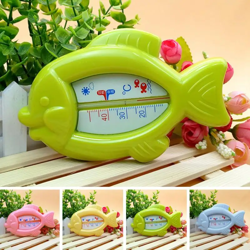 Lovely Fish Shape Baby Bath Shower Water Temperature Measuring