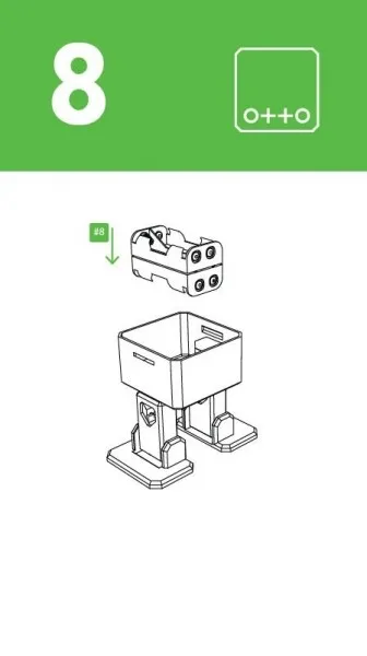 OTTO Robot 3D принтер для Arduino Nano Robotics с открытым исходным кодом DIY Maker Kit избегание препятствий графическое Программирование Bluetooth