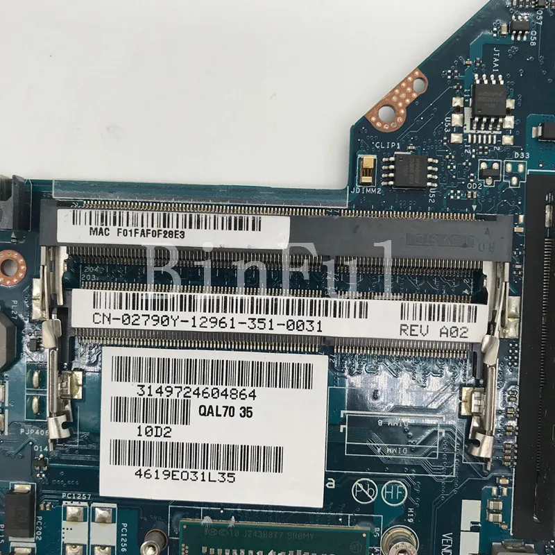 Материнская плата для ноутбука Latitude E6330 с процессором SR0MY материнская 02790Y 2790Y QAL70