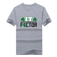 2017 Fashion Isaiah Thomas “The IT Factor” T-shirt Tee 100% Cotton T shirt 1119-6