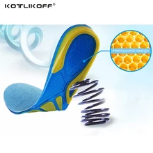 KOTLIKOFF Gel Pad Silicone insoles pads sole gel pad men insole women insole child insole shoes accessories inserts