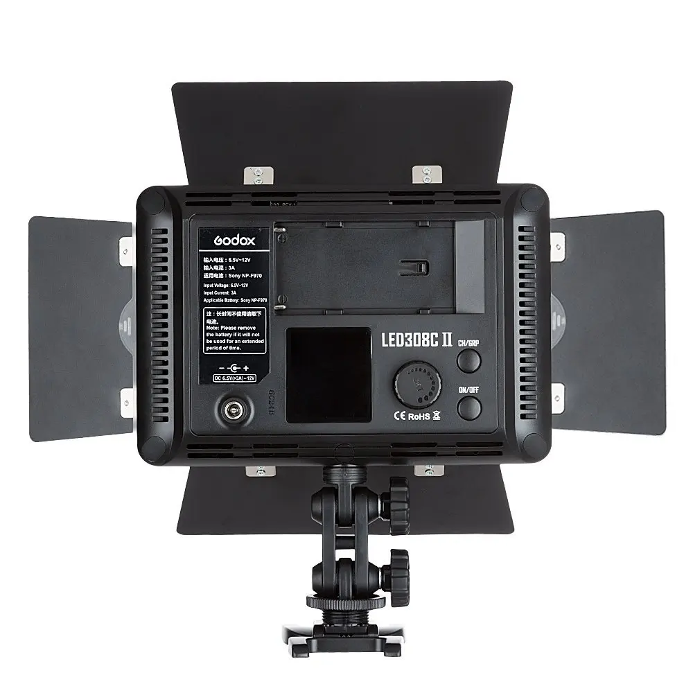 Сменная версия Godox 308C II 3X LED комплект непрерысветильник для фото и видеостудии