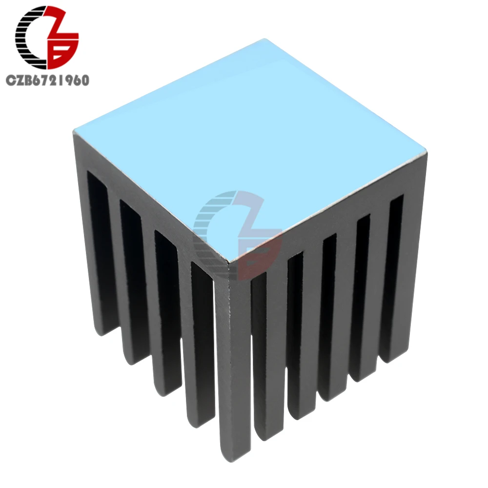 

3M8810 22*22*25mm Aluminum Heat Sink for Electronic Heat Dissipation Cooling