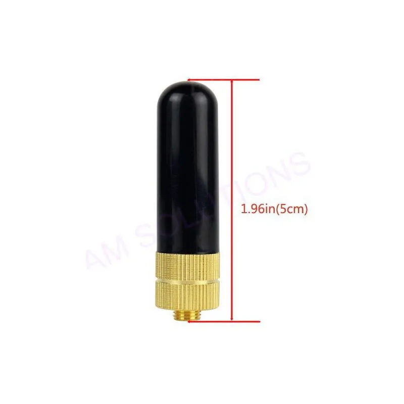 bilder für SMA-F FEMALE UHF + VHF Walkie Talkie Radio Antenne SRH805S für TK3107 2107 Baofeng UV-5R TG-UV2 Ham Radio bilder für SMA-F FEMALE UHF + VHF Walkie Talkie Radio Antenne SRH805S für TK3107 2107 Baofeng UV-5R TG-UV2 Ham Radio