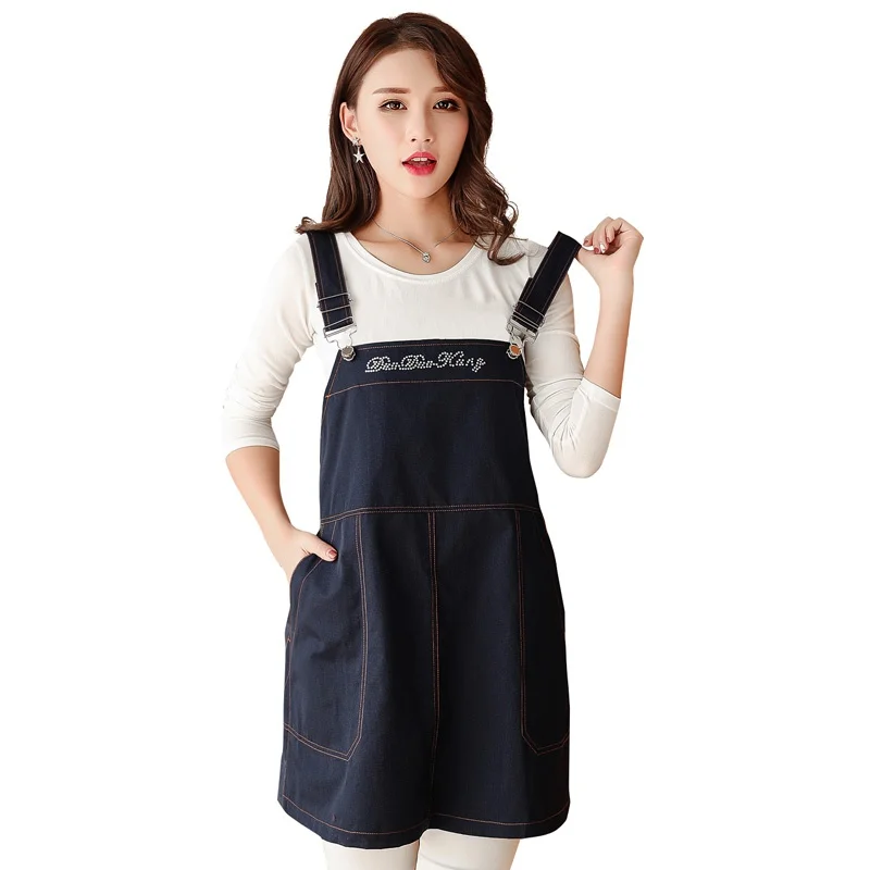 Новая Радиационная юбка для беременных женщин, четыре сезона, корейское модное платье с буквенным принтом