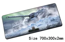 World of tanks padmouse 700x300mm wot pad to mouse notbook computer mousepad Popular gaming mouse pad gamer to laptop mouse mat
