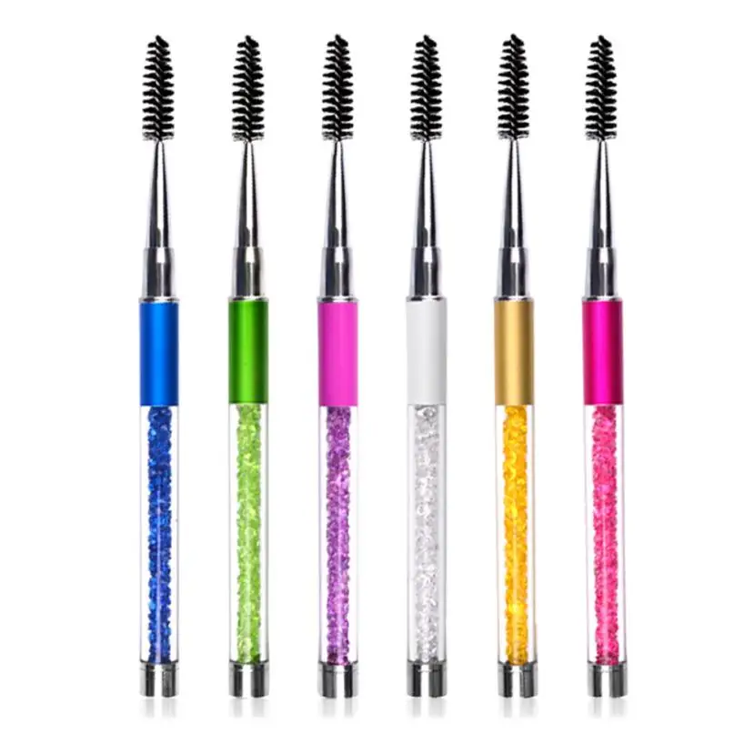 Reusable Eyelash Brush Cosmetic Mascara Wand Applicator Spooler Makeup