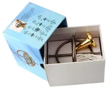 1 шт. металла гироскоп гироскопа игрушки классические традиционные образовательные Высокое качество Творческий эксперимент Волшебный подарок для мальчиков подарок