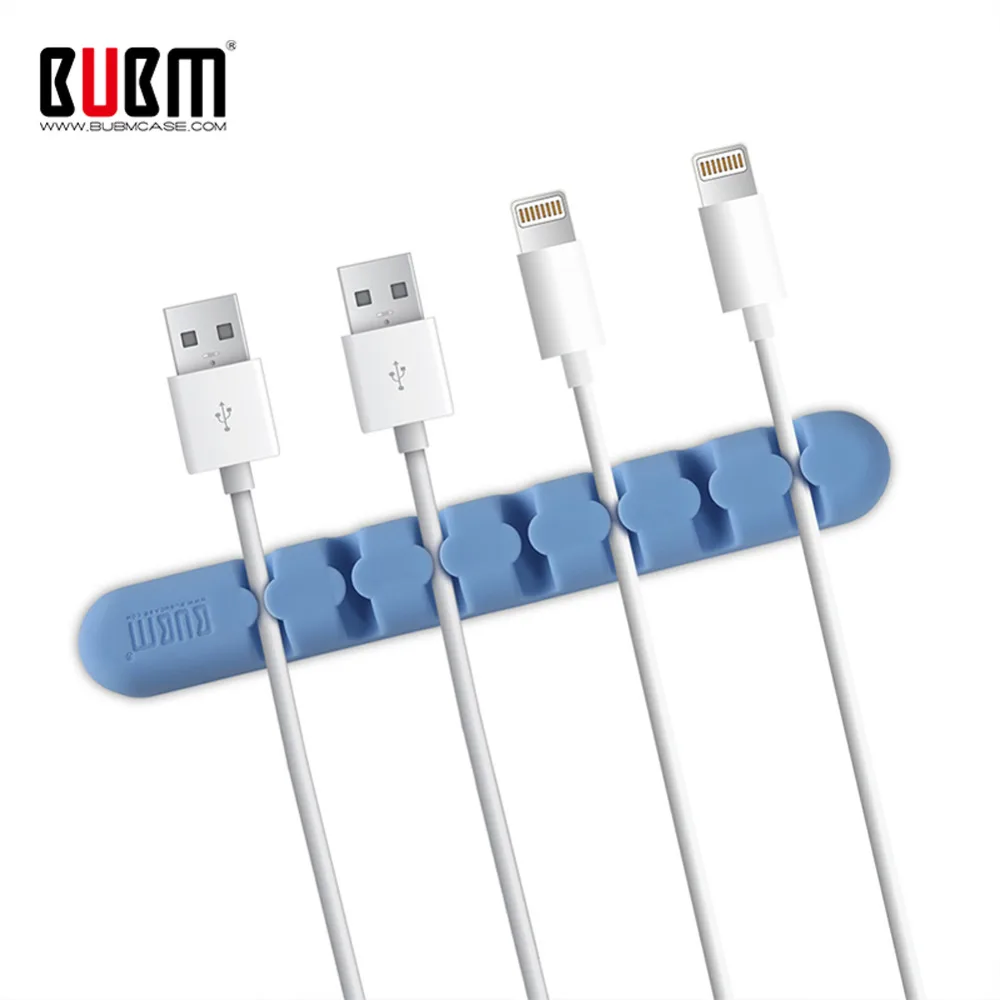 BUBM Multipurpose Cable Clips Cord Management System , Desktop Cable