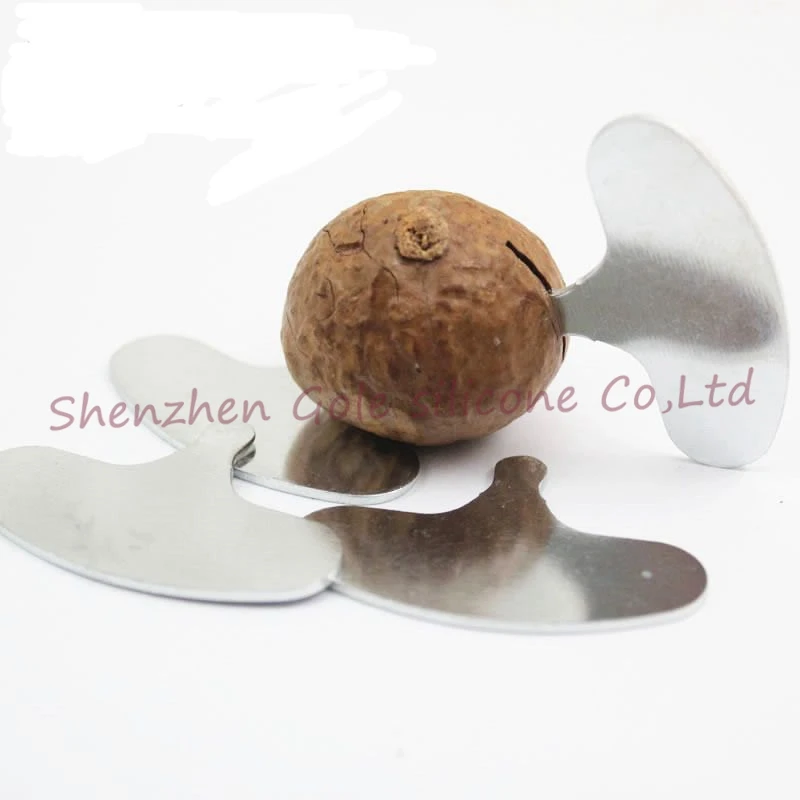 

100PCS PORTABLE NUT CRACKER SHELLER WALNUTS MACADAMIA NUTS METAL KEY OPENER NEW NUT DEVICE KITCHEN TOOL FREE SHIPPING