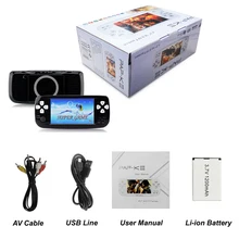 PAP KIII ретро мини игровой консоли встроенный 3000 классических игр 16 г 4," Портативный ручной игры игроки видео поддержка AV Выход