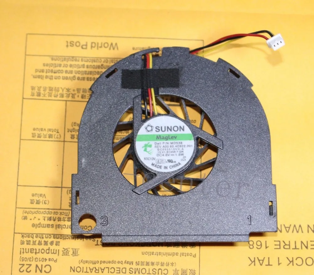 Вентилятор охлаждения для ноутбука DELL Inspiron 1300 B120 B130 120L PP21L 13. V1.b1658.f GN 5V 1 8 W