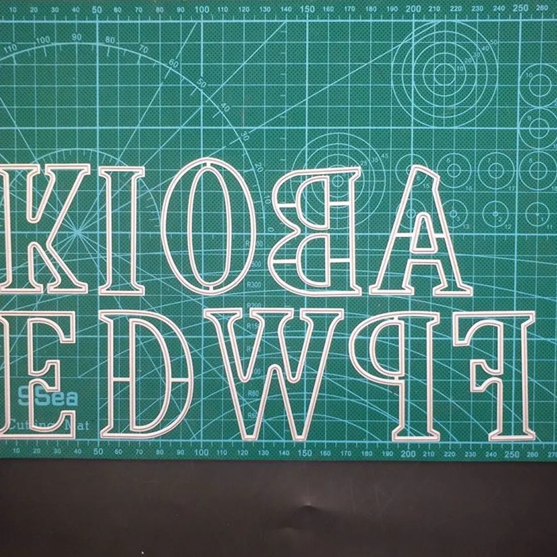 26 шт./компл. Большие буквы алфавита металлический Трафаретный вырубной штамп Трафареты набор «сделай сам» для Скрапбукинг DIY 5x3 см