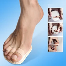 Лидер продаж 2 шт. Уход за ногами Hallux вальгусная ортопедическая метатарзальная кривая молоток корректор для пальцев ног