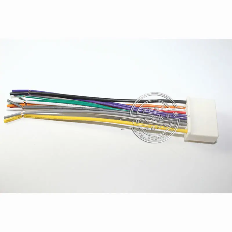 Автомобильное радио стерео ISO разъем Адаптер Питания Жгут проводов для Nissan Tiida x