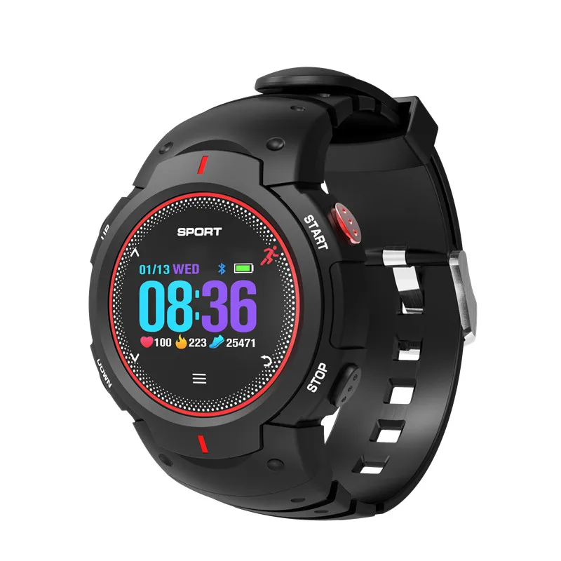 

F13 Smart Watch IP68 50 meters deep Waterproof Swimming Running Tracker Heart Rate Monitor Smartwatch connect Android IOS French