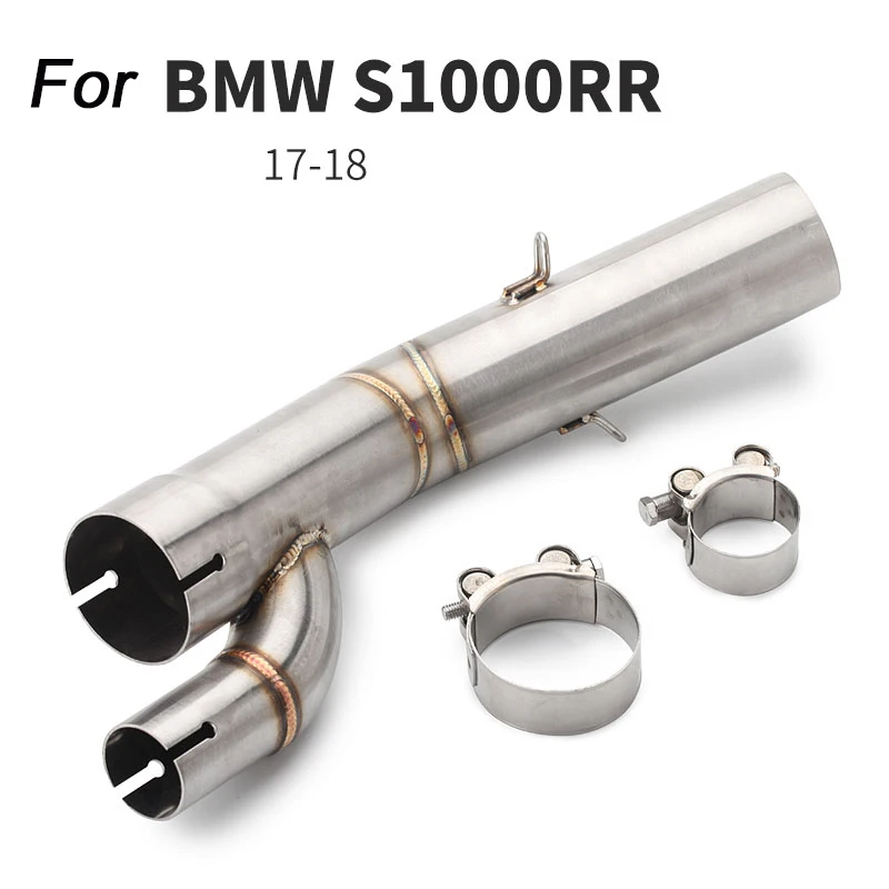 2017 2018 мотоцикл 51 мм выхлопная система из нержавеющей стали Silp on для BMW S1000RR средняя