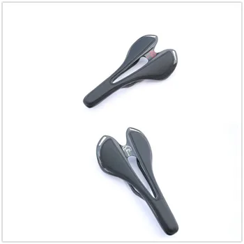 

2016 FCFB FW super light Leather saddle seat tube mtb road bike saddle 118+/-5g carobon board, carbon bow top saddle