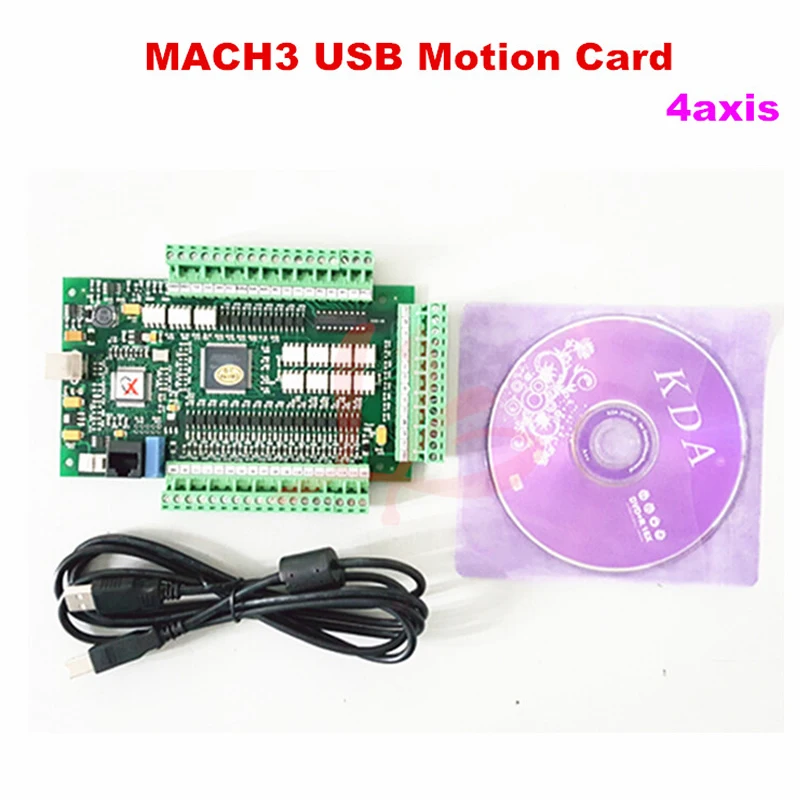 

Mach 3 USB motion control card 4 Axis Breakout Board for cnc machine
